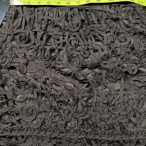 Forever 21 black lace skirt xs